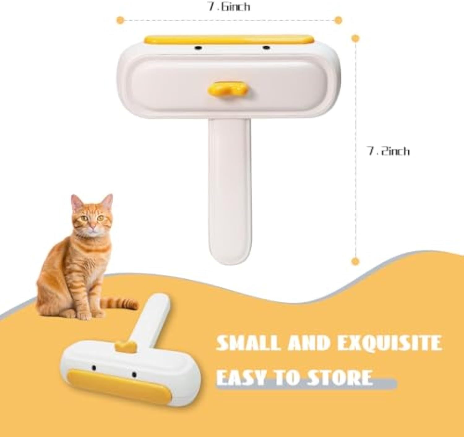 Effortlessly Remove Pet Hair Anywhere With Our Portable Pet Reusable Hair Remover Perfect For Pet Owners Of All Ages